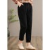 Unique Beige Pant Plus Size Clothing Spring Elastic Waist Fashion Ideas Pants