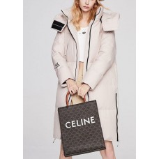 DIY Beige Stand Collar Warm Loose Winter Duck Down down coat